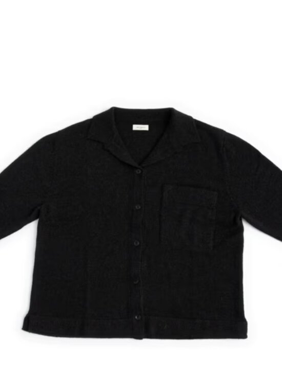 James Street Co. Sweaters - James St Co Knitted Margot Button Up - Black M